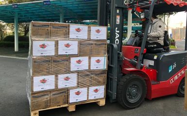 藍河乳業240萬元防護物資馳援意大利,累計捐贈超1270萬元